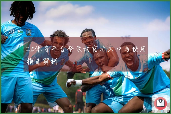 ng体育平台登录的官方入口与使用指南解析